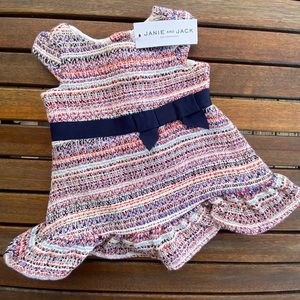 Janie and Jack infant girls 3-6 mos dress NWT